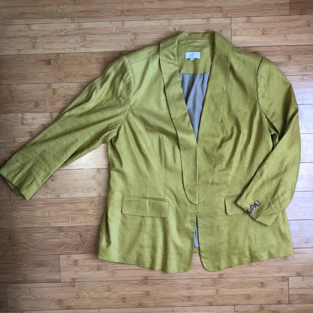 Mustard blazer
